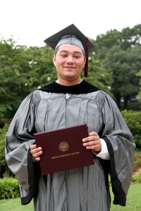 Thomas Sawyer of Terry graduates with a Nursing degree from Hinds Community College Jackson campus- Nursing/Allied Health Center.