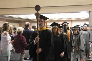 Retired Raymond Campus automotive mechanic technology instructor Steve Miller was the grand marshal for the May 12-13 graduation ceremonies at Hinds Community College, including the nursing and allied health ceremony on May 12.