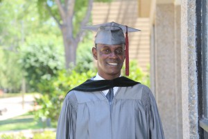 Non-traditional student graduate Joseph Christmas received a degree in Early Childhood Education on May 14 and plans to continue his education at Jackson State University. He hopes to one day become a teacher.