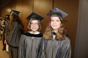 Twins Shelby Mack, left, and Allison Mack of Crystal Springs will continue their education at the University of Southern Mississippi after their May 12 graduation from Hinds Community College.