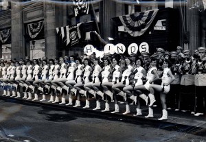 The Hinds Hi-Steppers performed at the American Legion Convention in 1953.