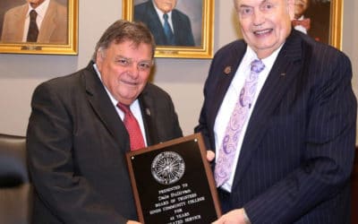 Board vice president hits 45-year mark as Hinds CC trustee