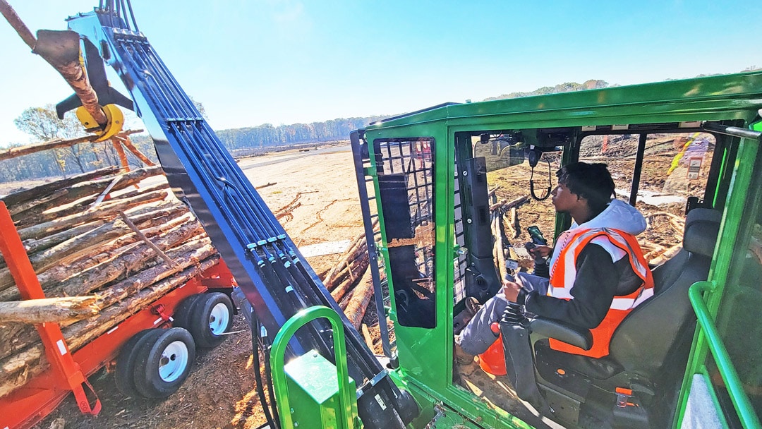 Hinds CC launches Logging Equipment Operator Academy