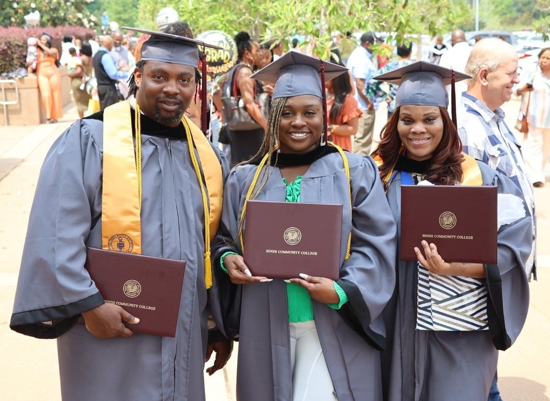 Siblings Graduate from New Hinds CC Partnership Hinds Community College